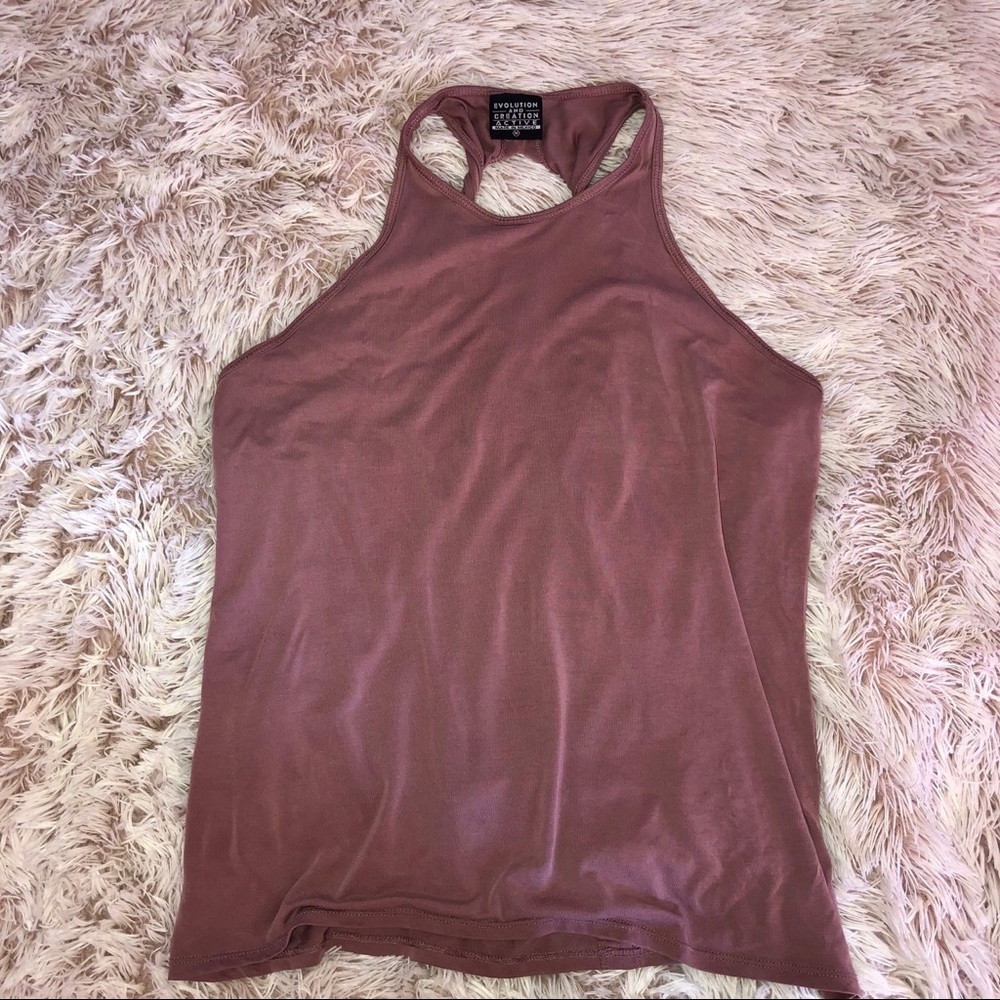 Twist Back Sports Tank